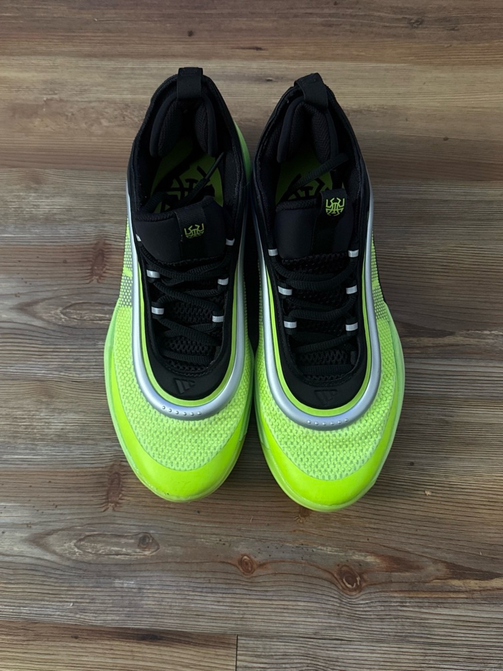 adidas Men's Athletic Shoes in Neon Green and Black Donovan Mitchell’s size 9